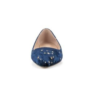 Height Increasing Insole Pointy Toe Slip on Loafer Dress Party Walking Shoes for Women 3