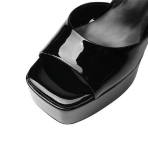 Toe Chunky Heel Ankle Strap Platform Sandals for Ladies 3